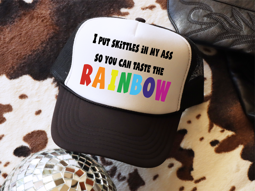 Skittles Taste the Rainbow Hat