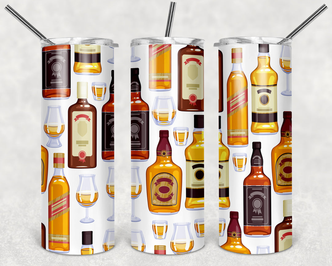 Misc Bottle Print Option 4- 20 zo Skinny Tumbler