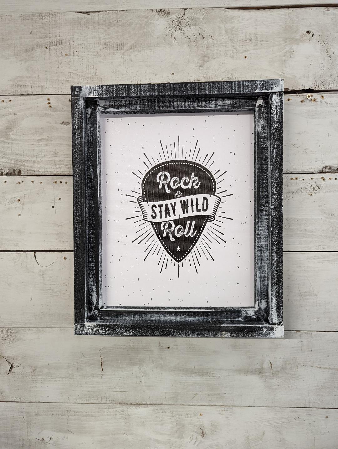 Guitar Pic Canvas Print