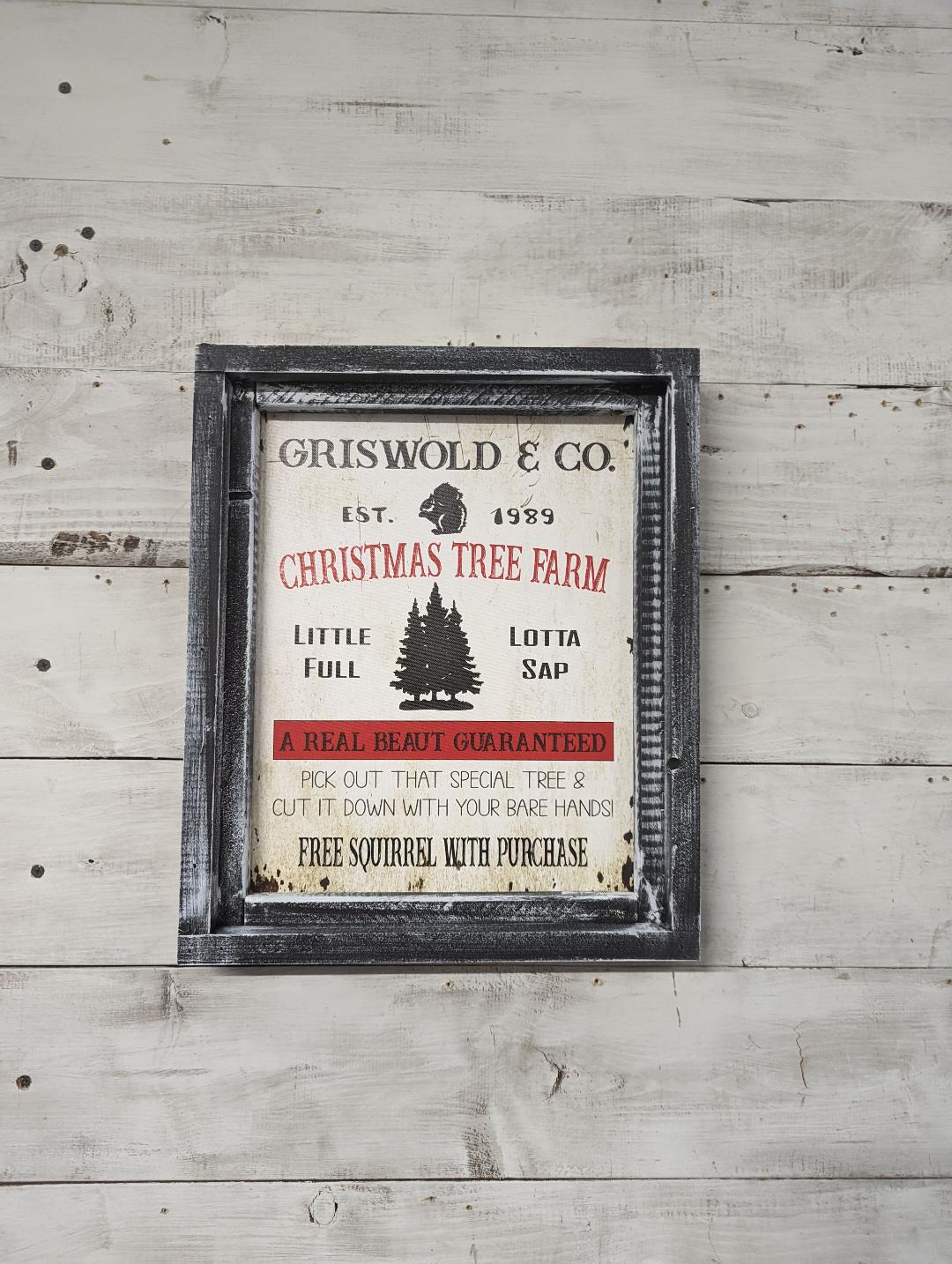 Griswold & Co. Christmas Tree Farm Canvas Print