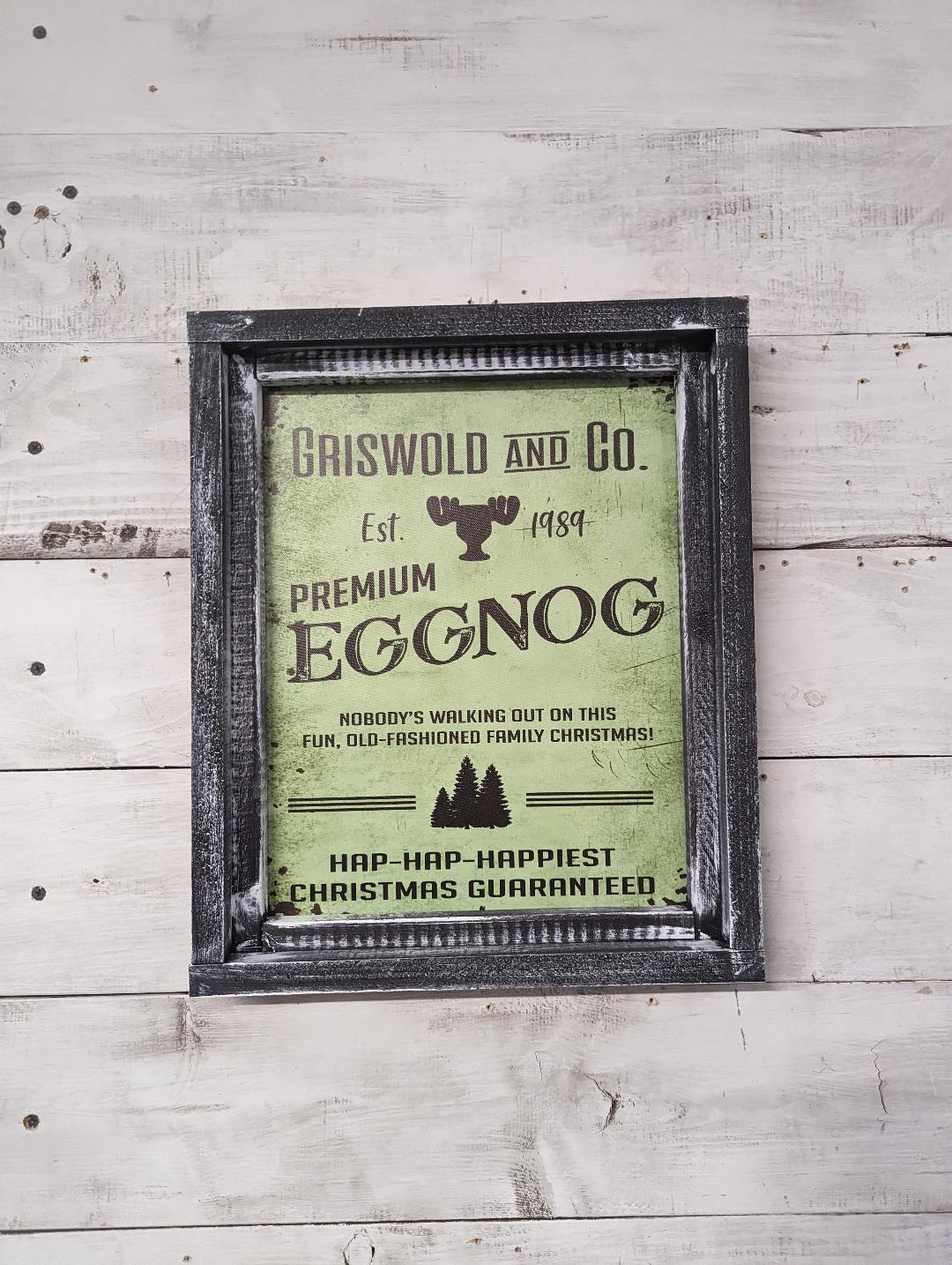Griswold & Co. Premium Eggnog Canvas Print