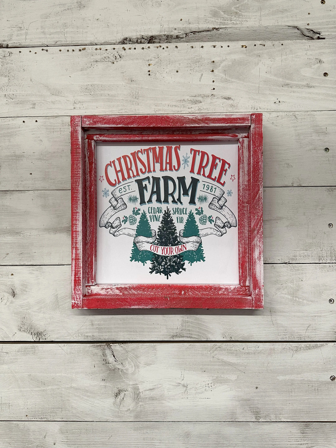 Christmas Tree Farm Canvas Print