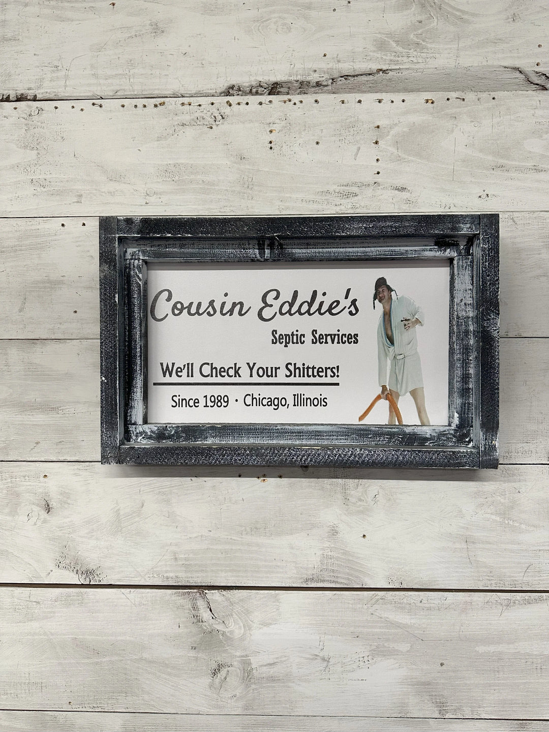 Cousin Eddie's Septic Service Canvas Print