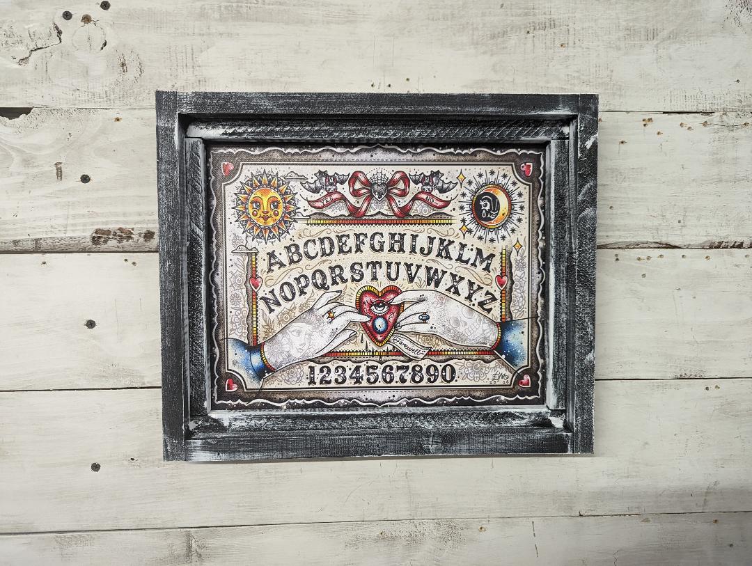 Ouija Board Canvas Print