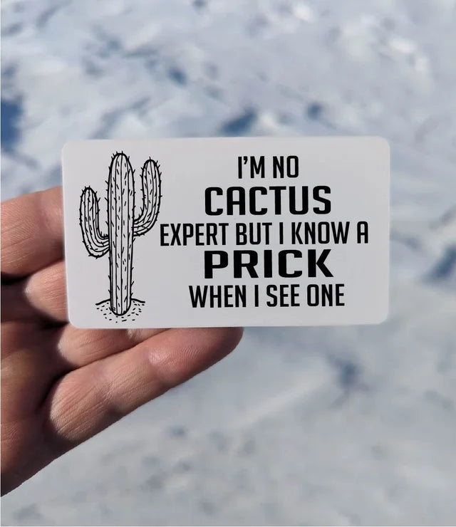 Cactus Expert Magnet