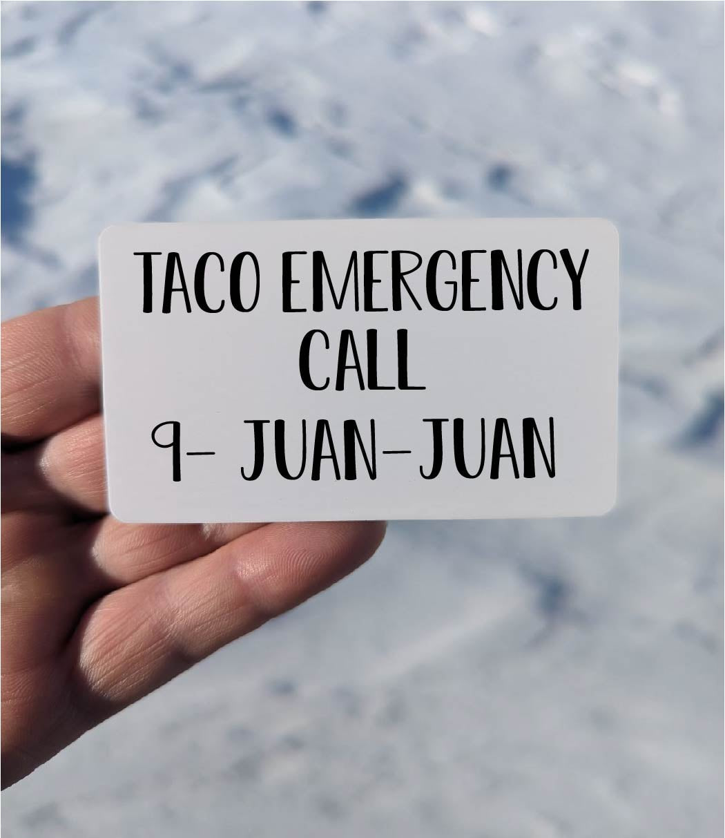 Taco Emergency Magnet