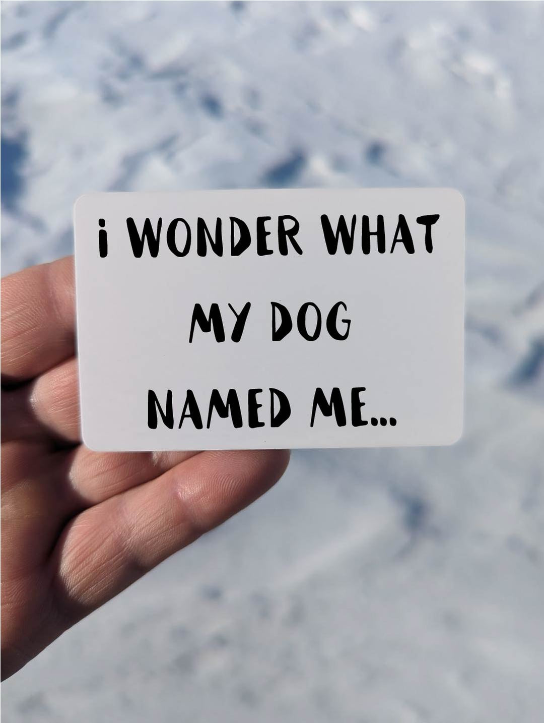 Dog Named Me Magnet