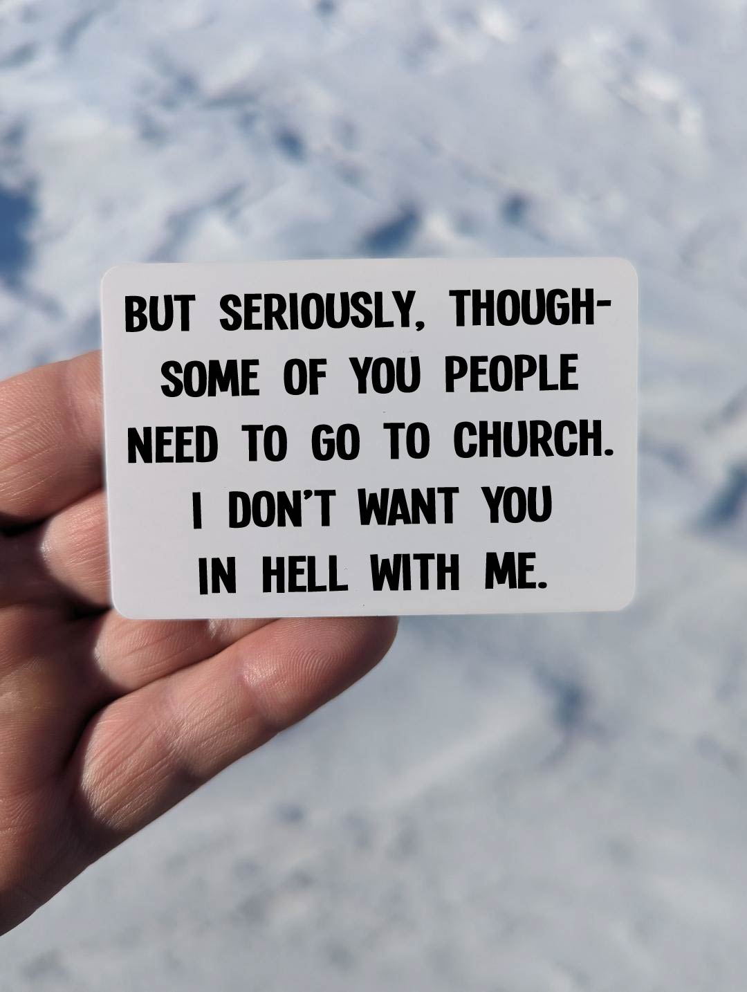 Need to go to Church Magnet