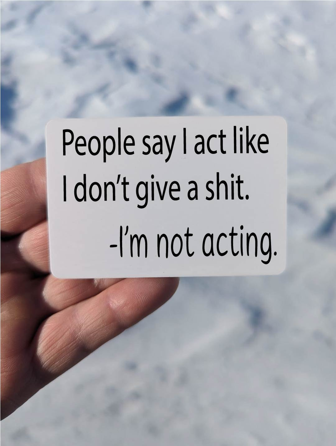 Not Acting Magnet