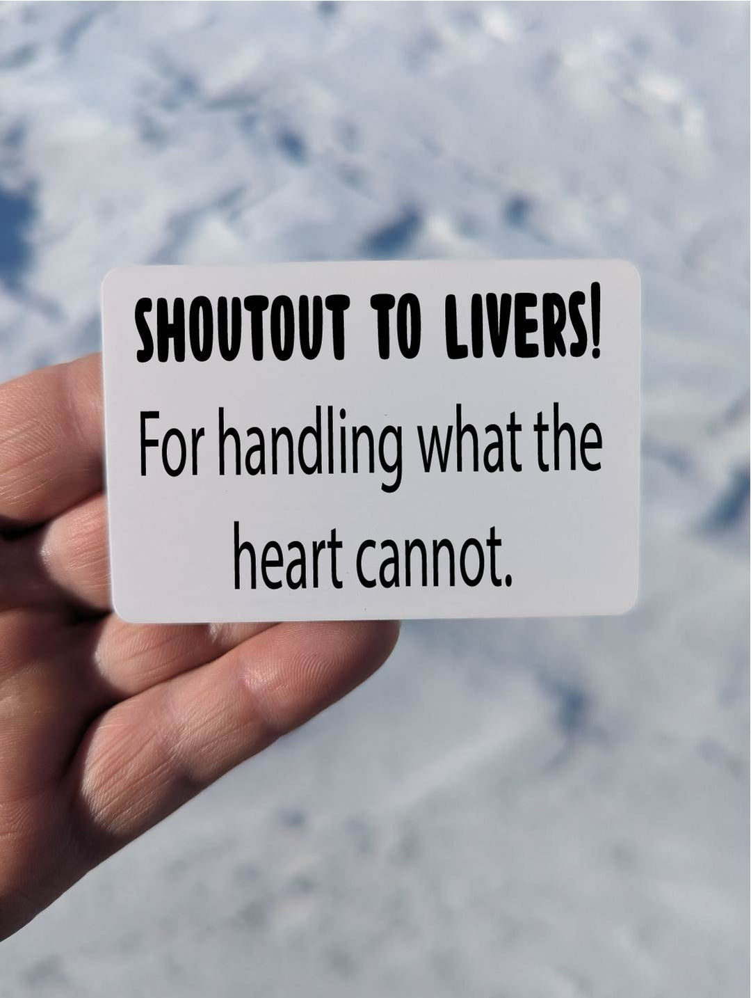 Shoutout to Livers Magnet