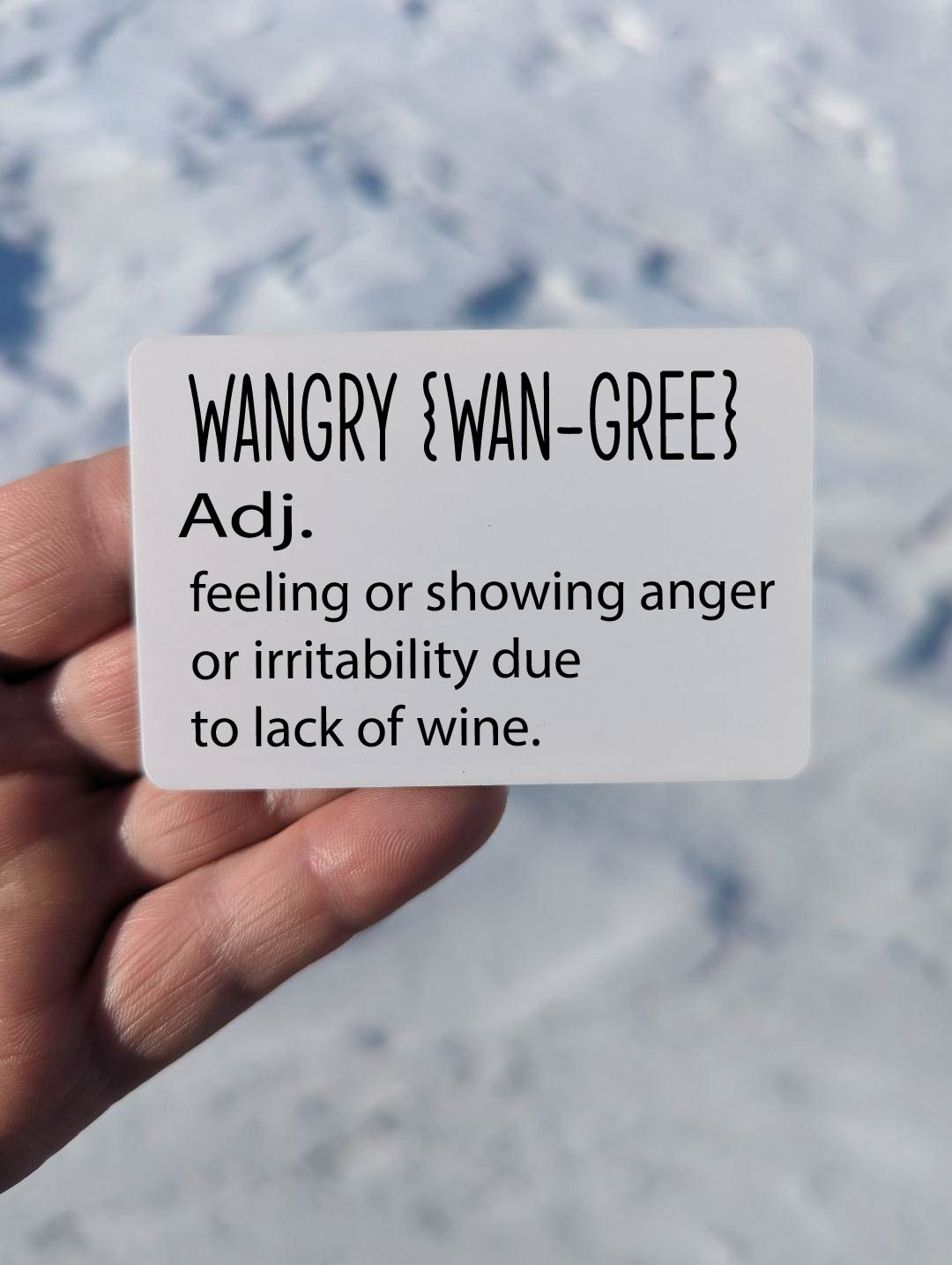 Wangry Magnet