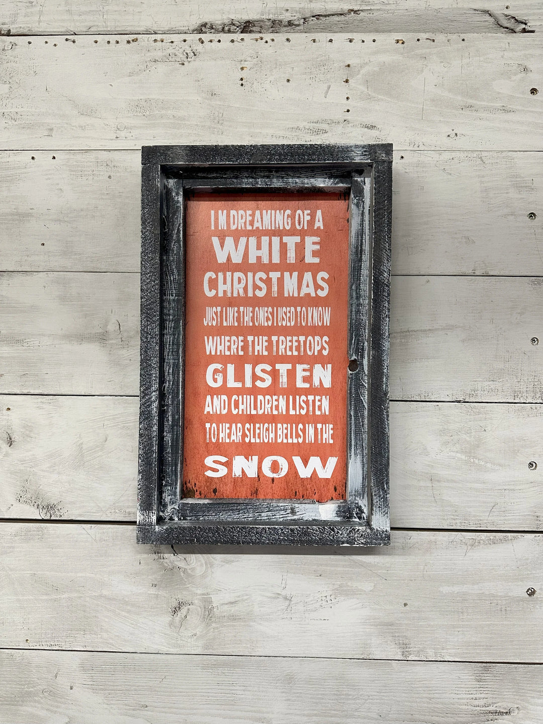I'm Dreaming of a White Christmas Canvas Print