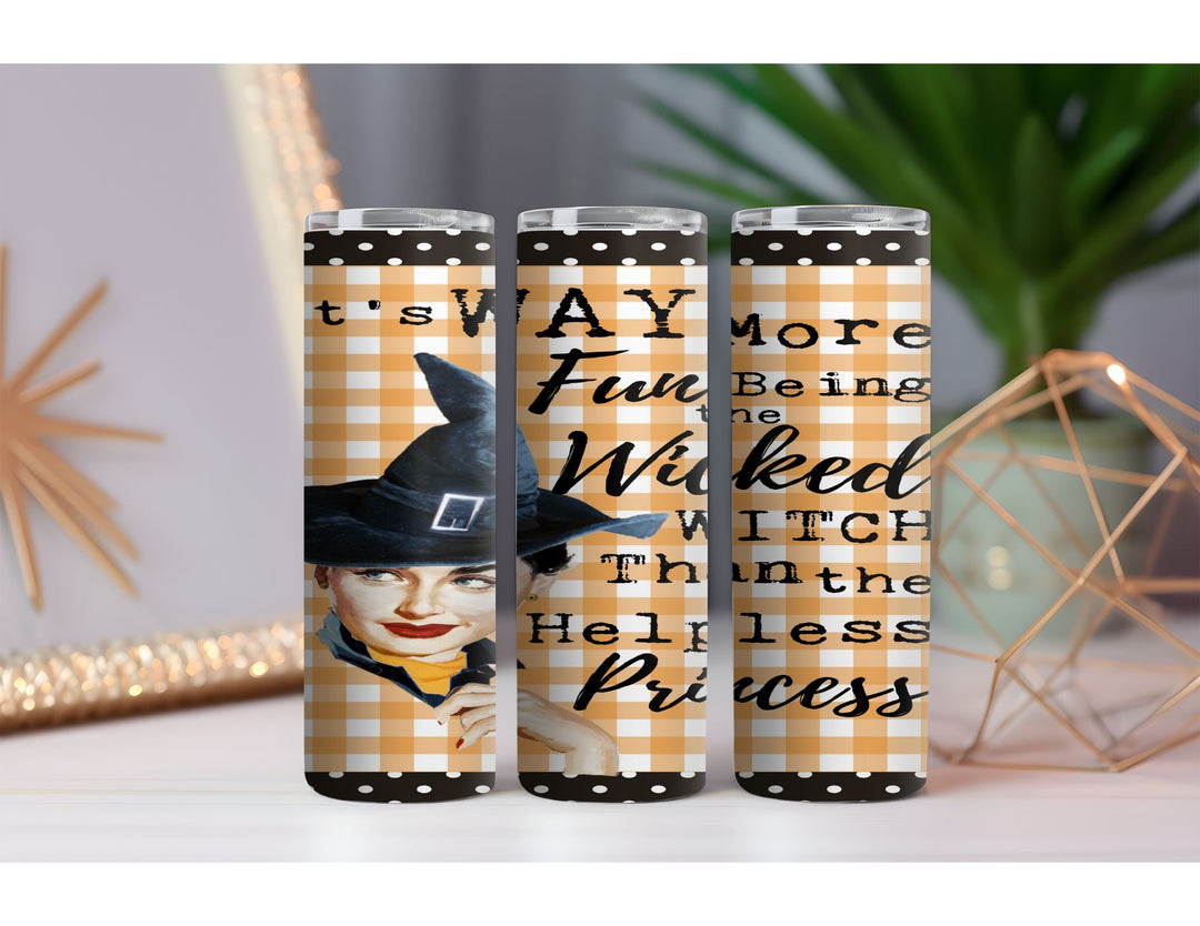 Wicked Witch 20 oz. Skinny Drink Tumbler