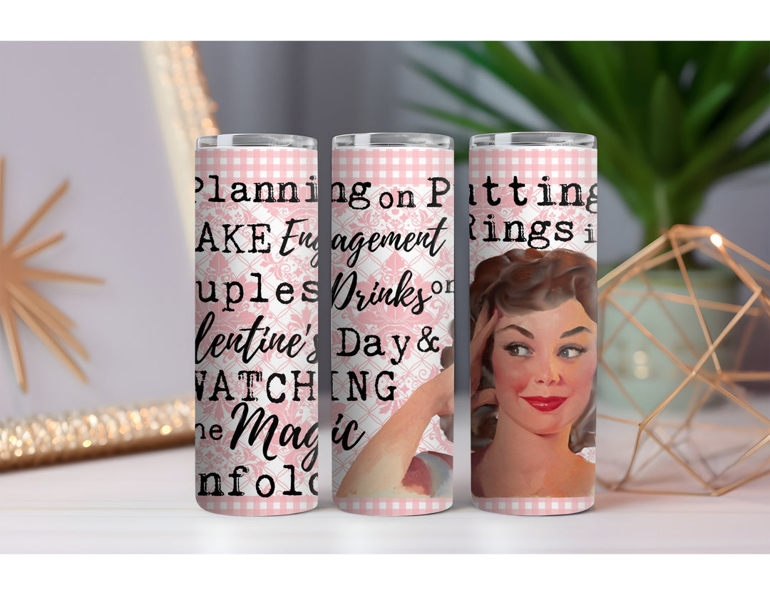 Fake Engagement Ring 20 oz. Skinny Drink Tumbler