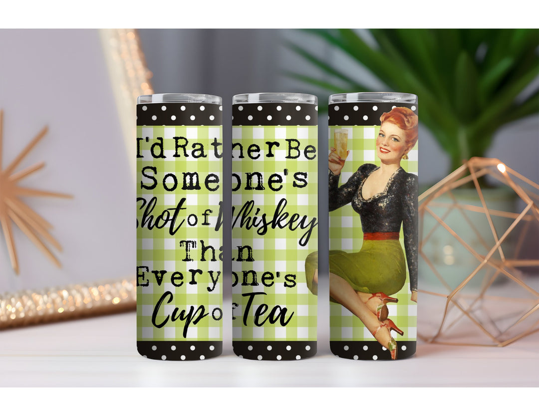 Shot of Whiskey 20 oz. Skinny Drink Tumbler