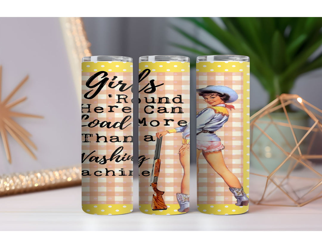 Girls 'Round Here 20 oz. Skinny Drink Tumbler