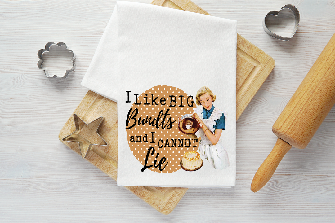 Big Bundts Vintage Graphic Tea Towel