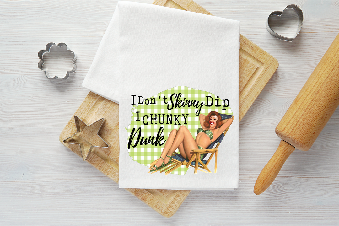 Chunky Dunk Vintage Graphic Tea Towel