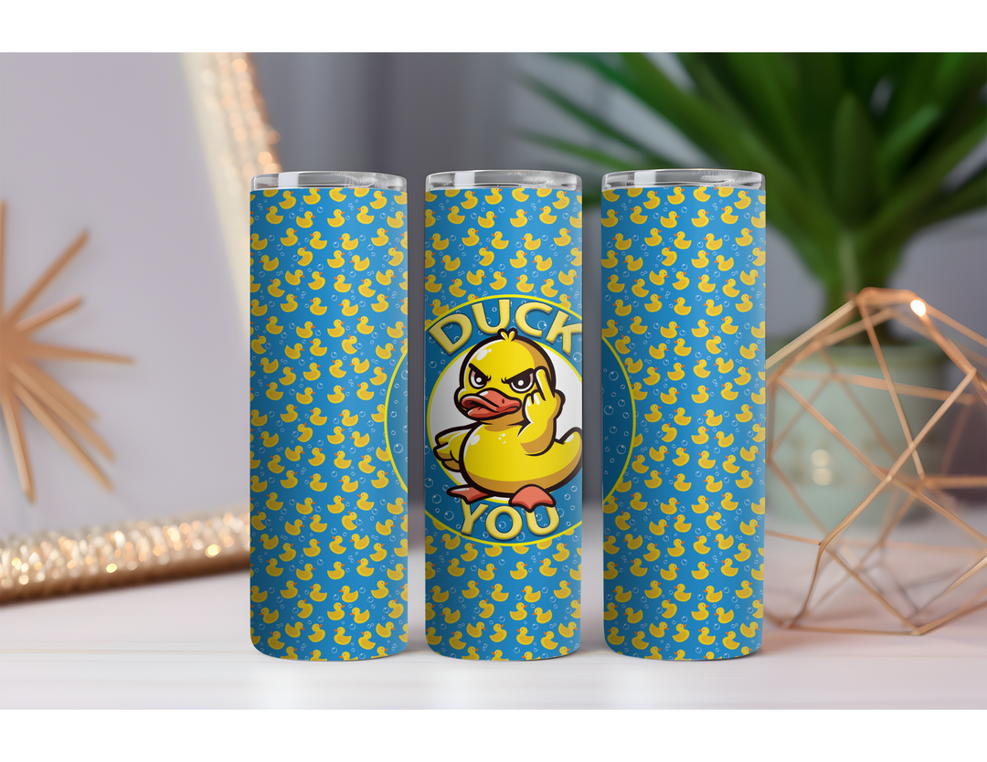 Duck You 20 oz. Drink Skinny Tumbler