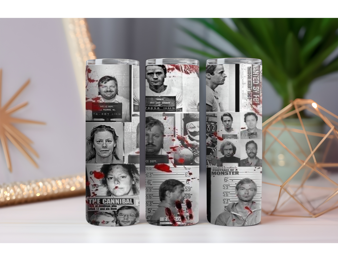 Mugshots 20 oz. Drink Skinny Tumbler