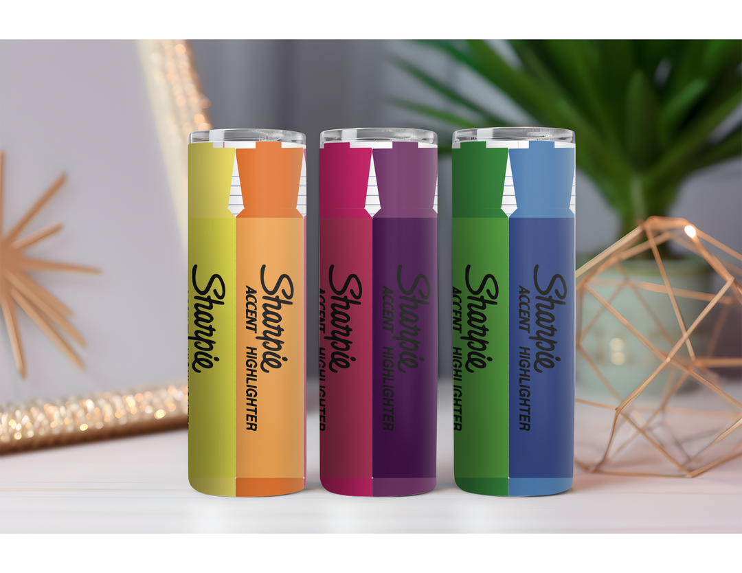 Sharpie 20 oz. Drink Skinny Tumbler