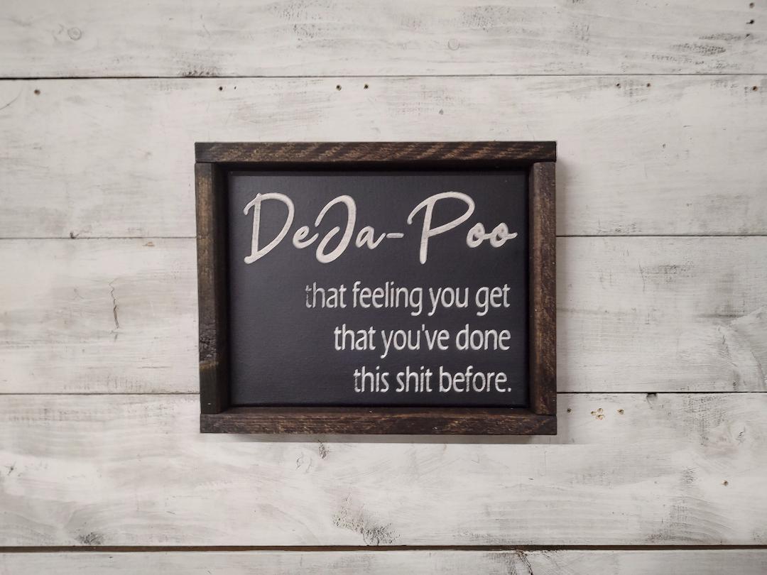 DeJa-Poo (8x10) Canvas