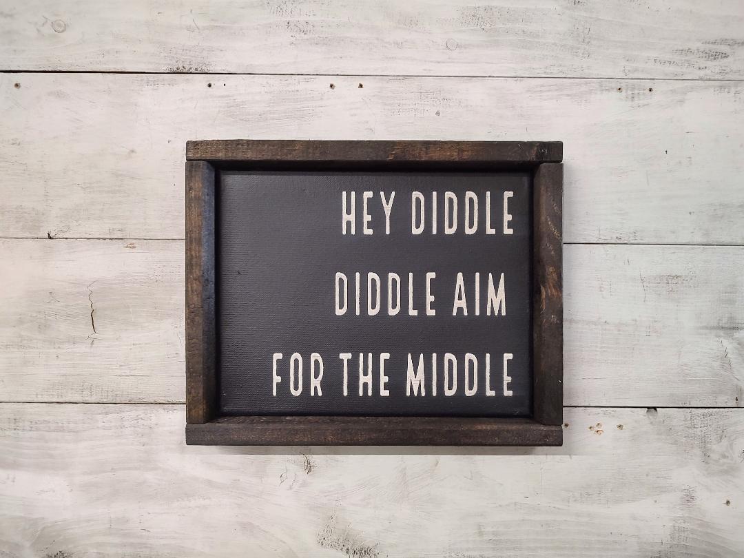Diddle Diddle (8x10) Canvas