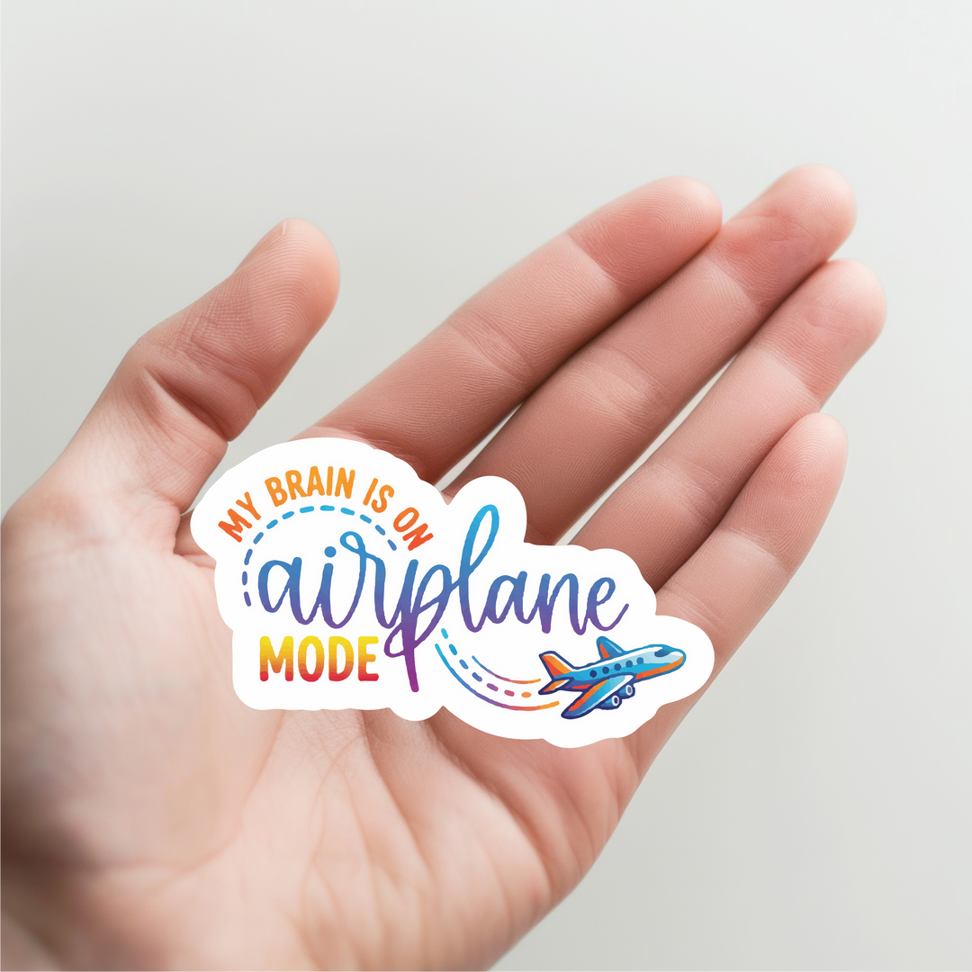 Airplane Mode Sticker