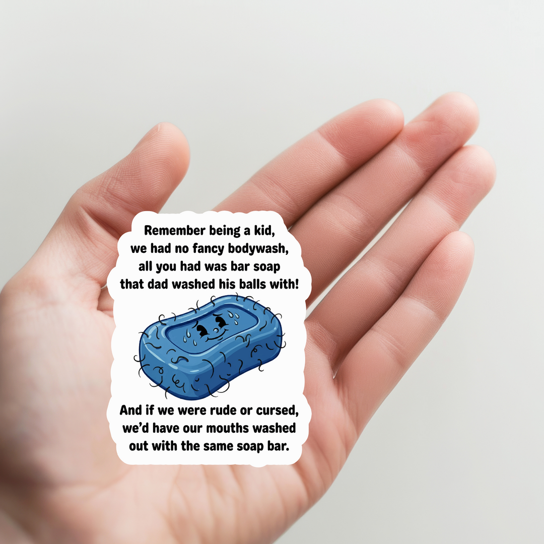Bar Soap Sticker