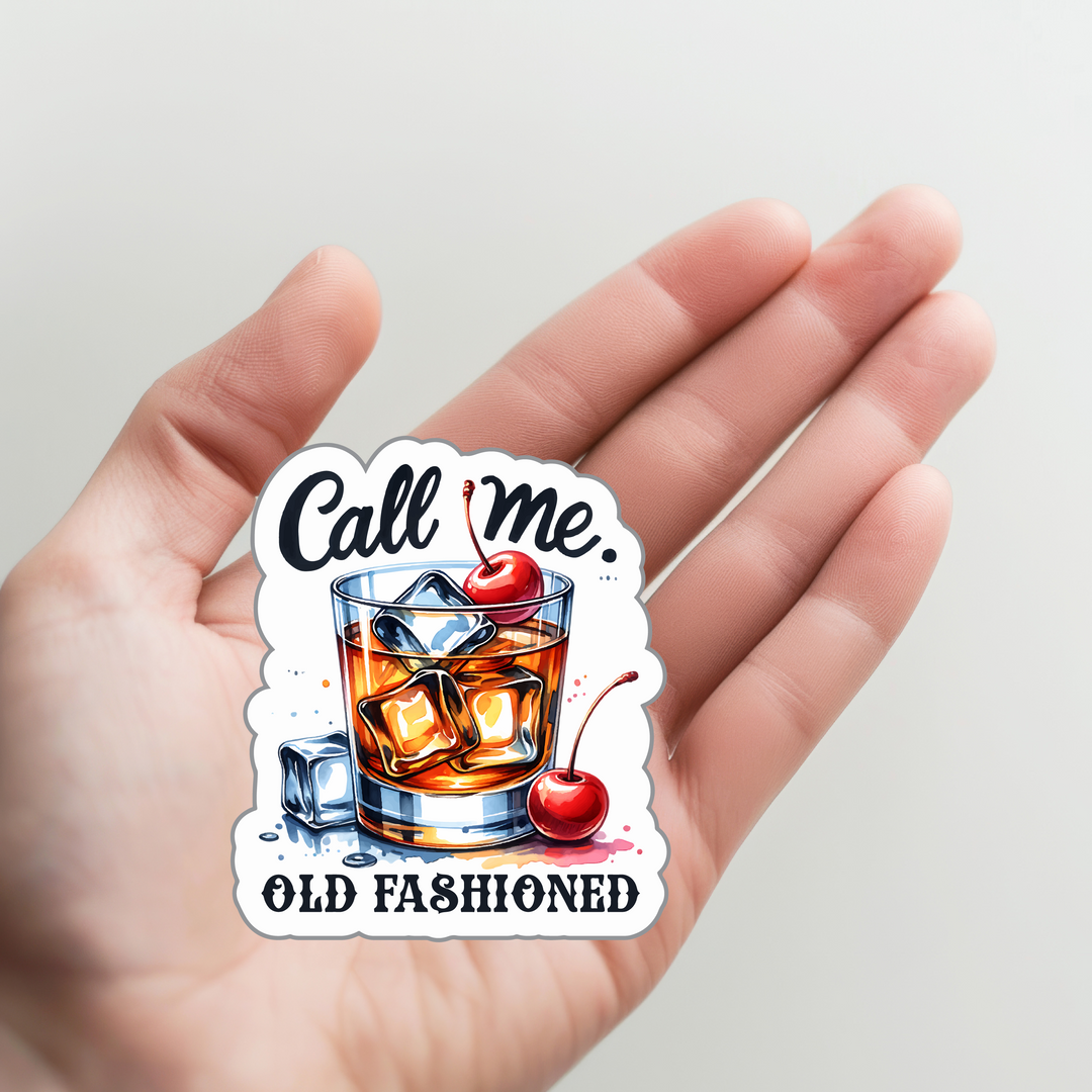 Call Me Old Fashion Sticker