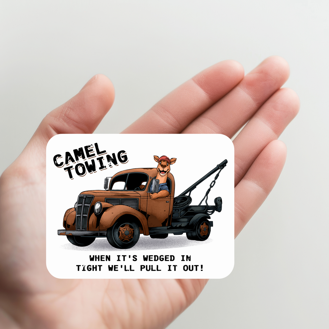 Camel Towing Sticker