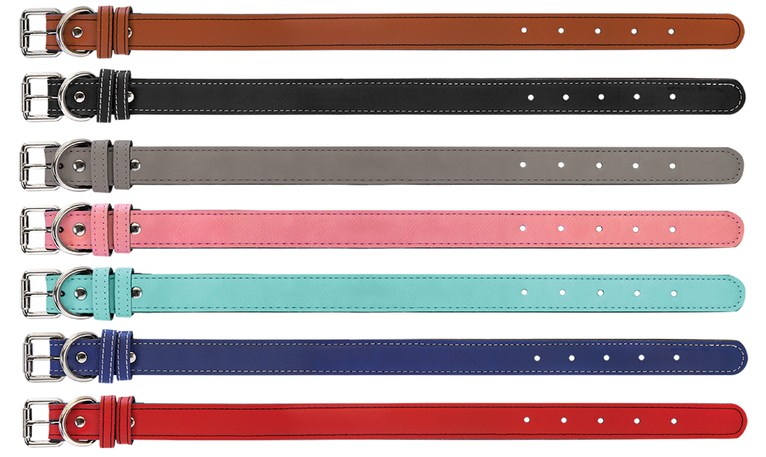 Custom Leatherette Pet Collar
