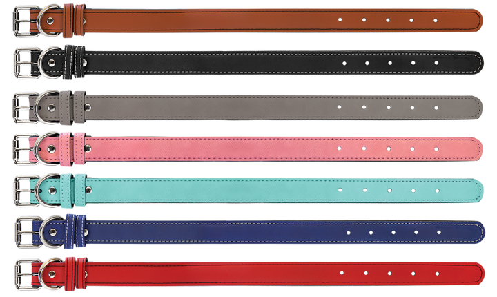 Custom Leatherette Pet Collar