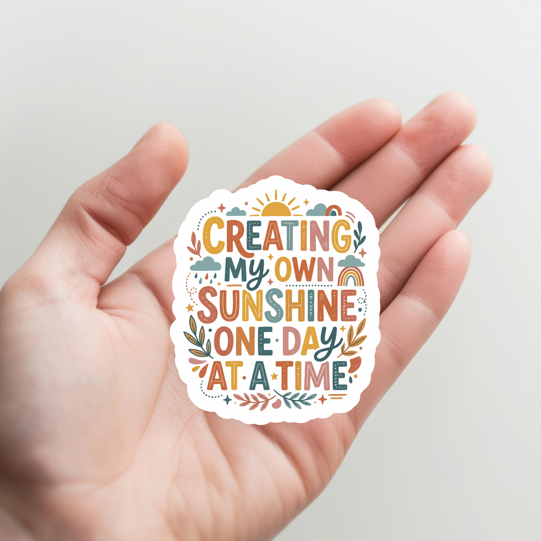 Creating My Own Sunshine Sticker