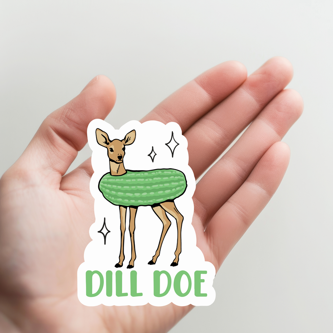Deer Dill Doe Sticker