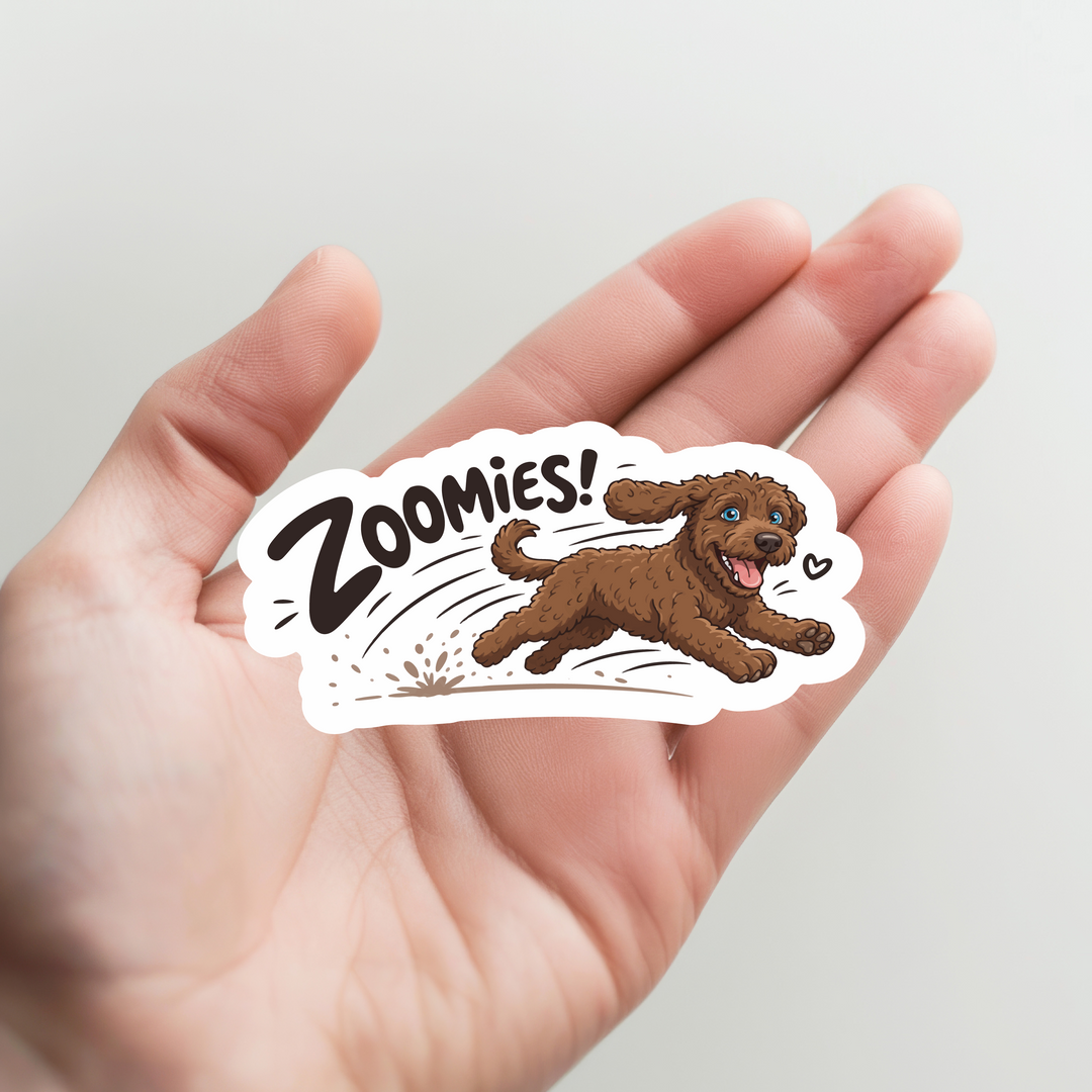 Dog Zoomies 2 Sticker