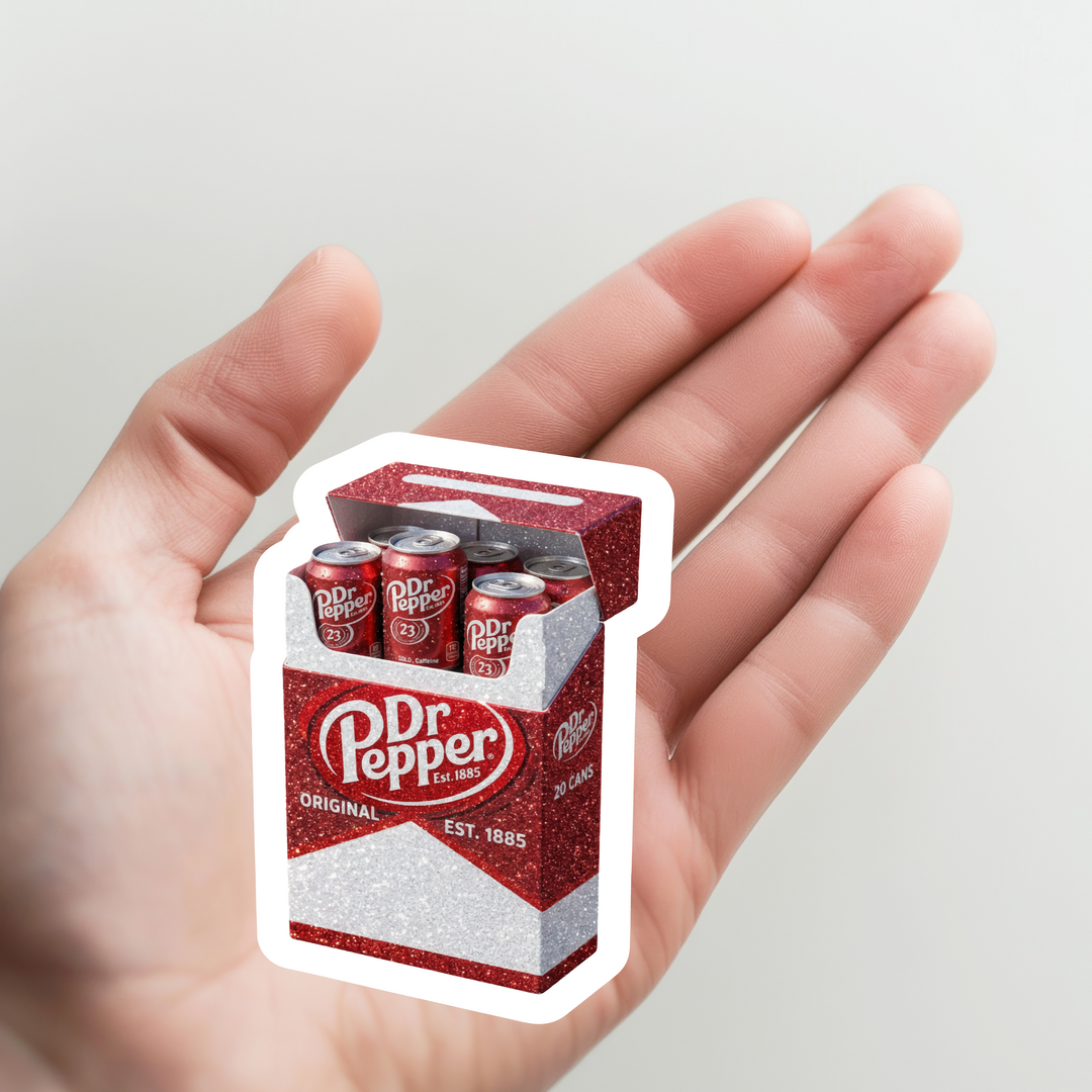 Dr Pepper Cigs Sticker