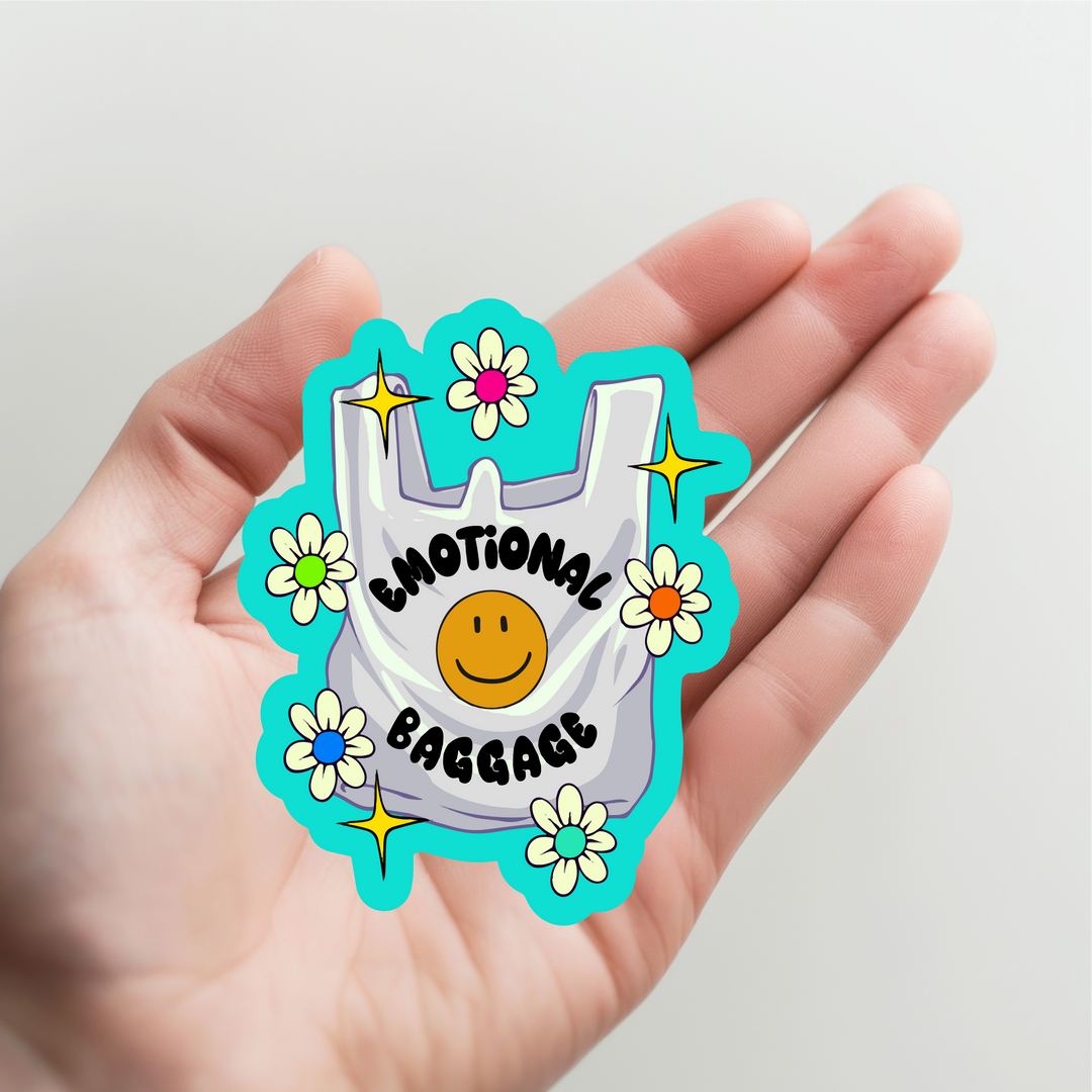 Emotional Baggage Sticker