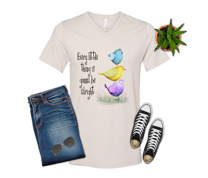 Every Little Thing Going to be Alright Birds Shirt