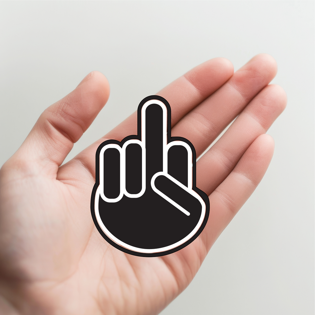 FU Hand Sticker