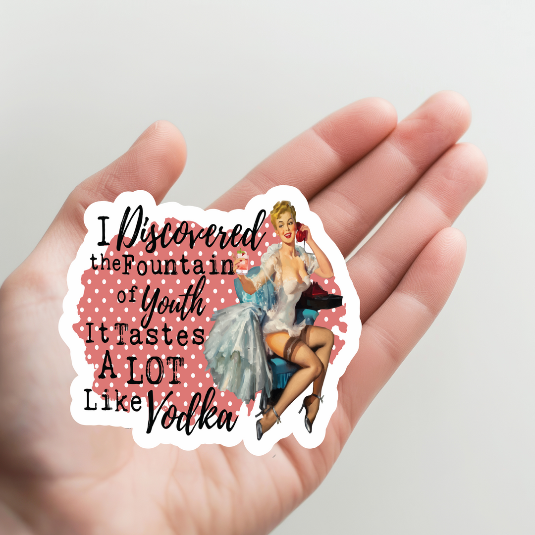 Fountain of Youth Sticker