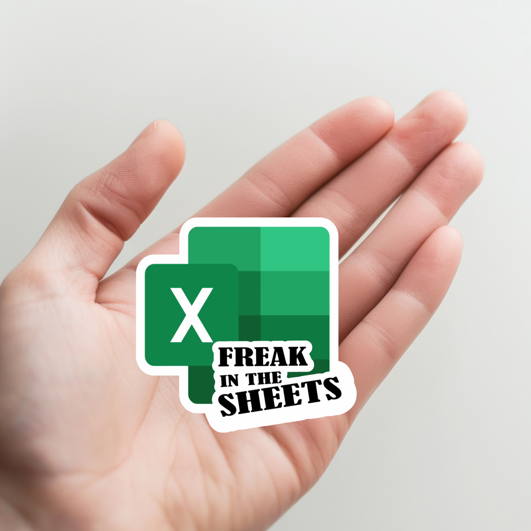 Freak in the Sheets Sticker