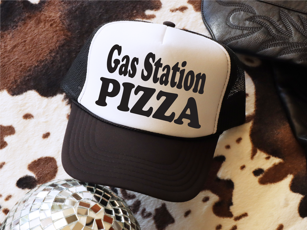 Gas Station Pizza Trucker Hat