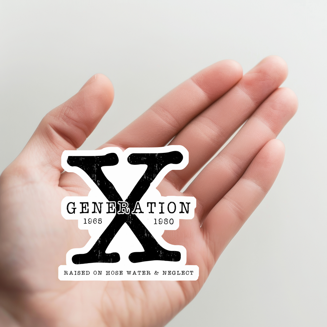 Generation X, Gen-X Sticker
