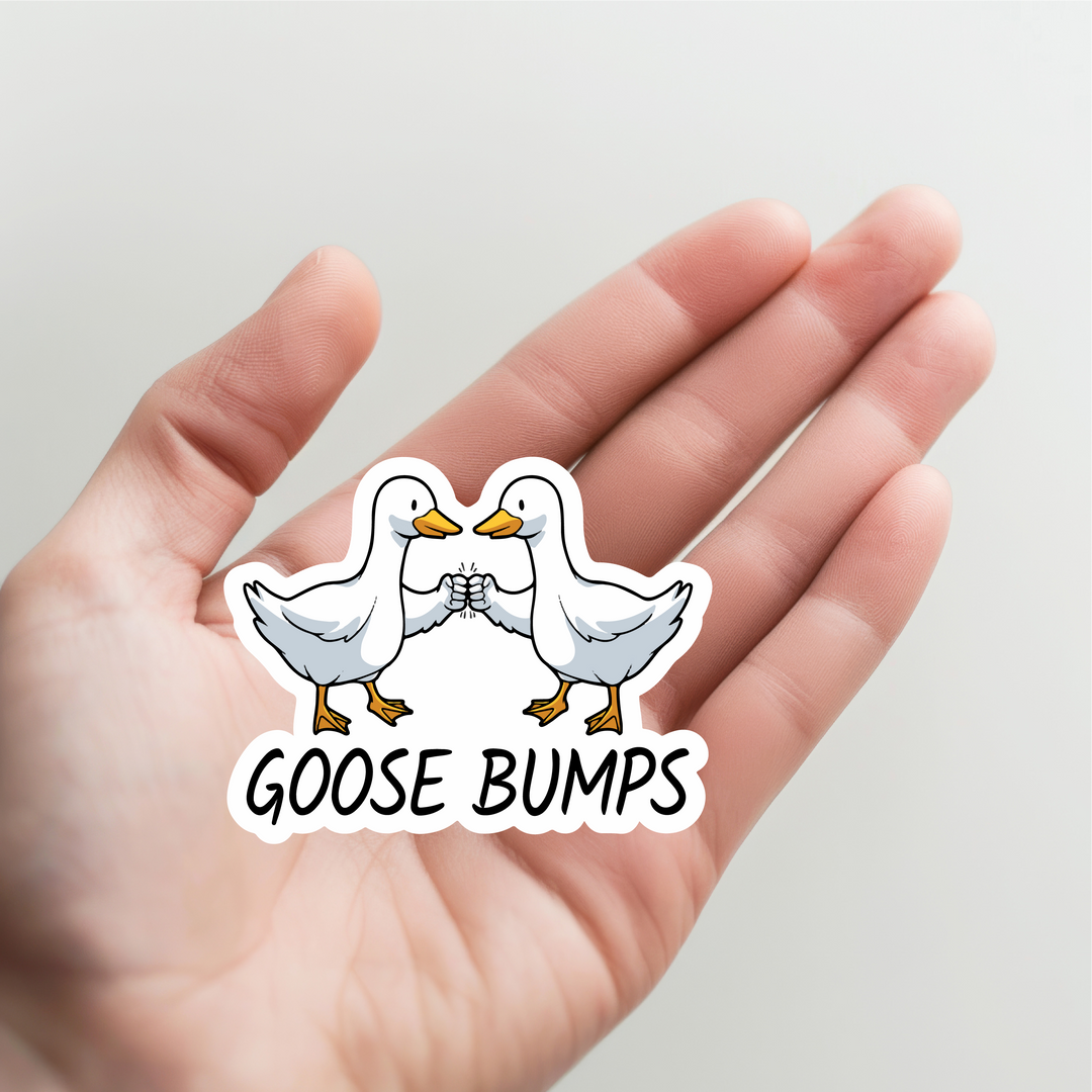 Goose Bumps Sticker