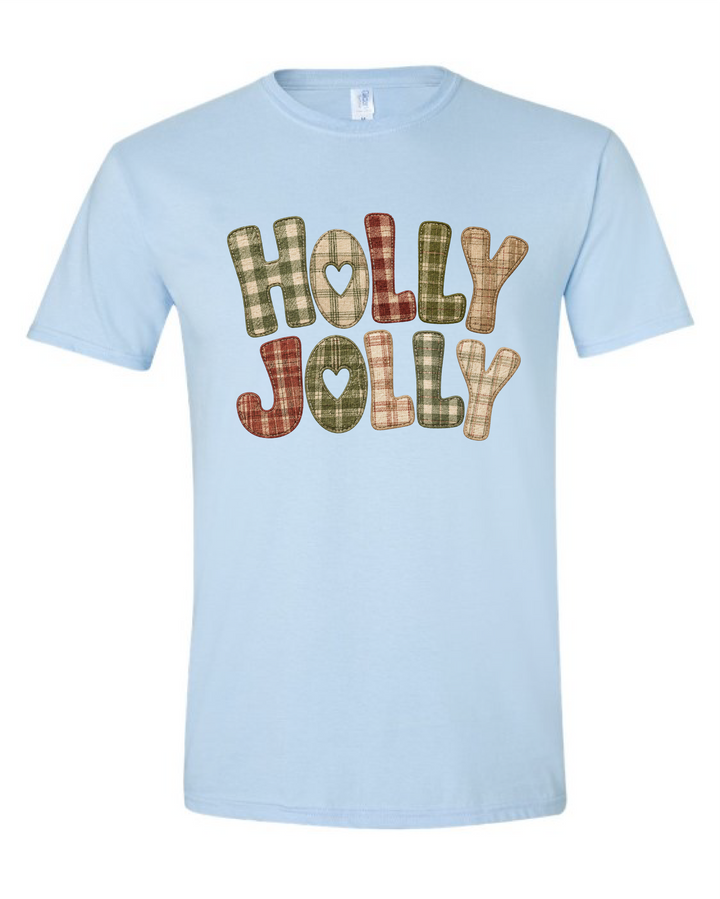 Holly Jolly Plaid, Christmas Shirt
