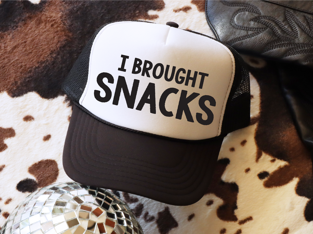 I Brought Snacks Trucker Hat