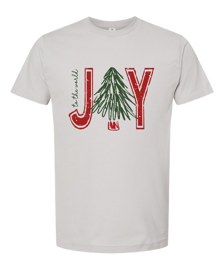 JOY Christmas Tree Shirt