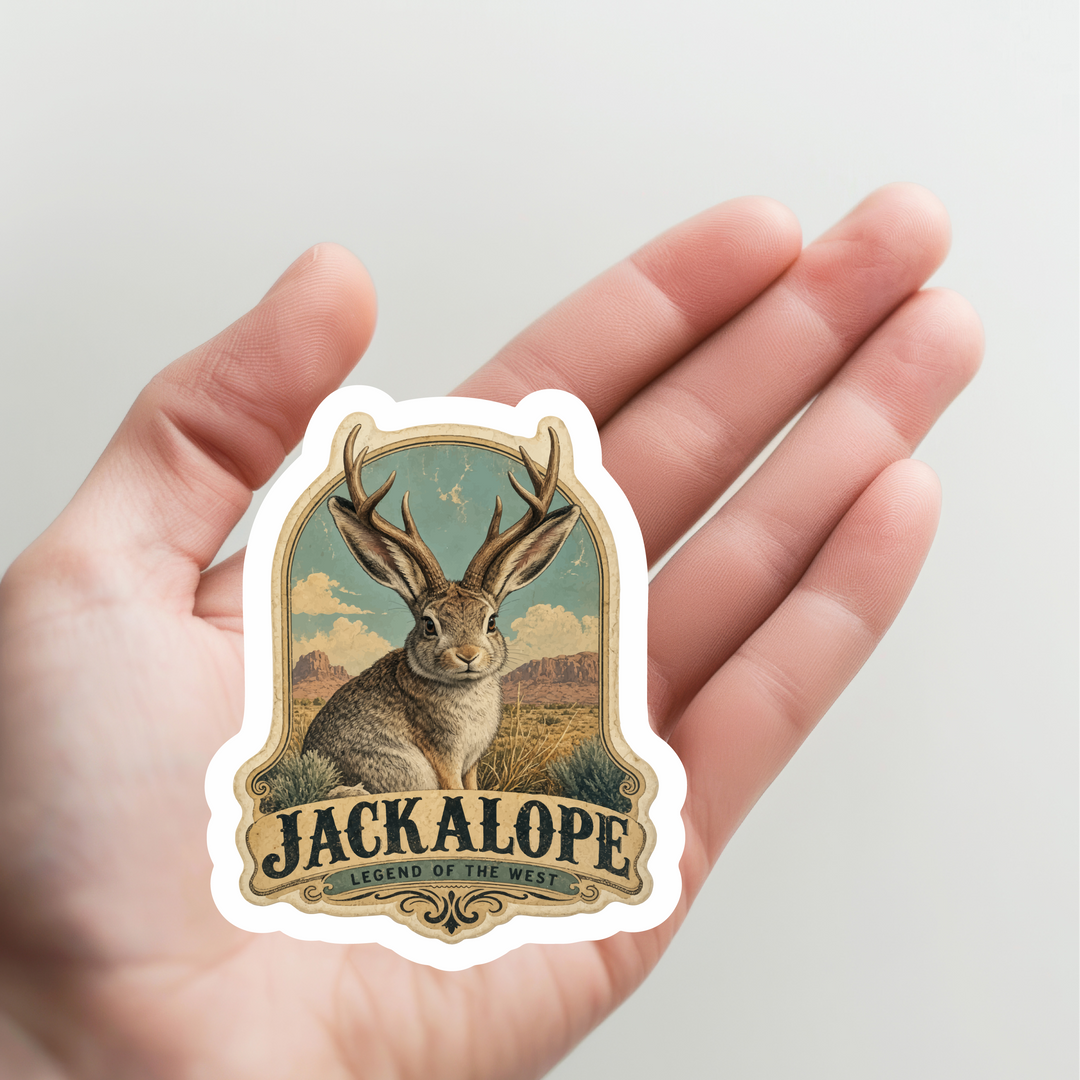 Jackalope Sticker