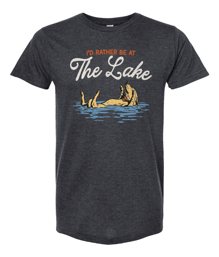 Dog I Would Rather be at the Lake Shirt